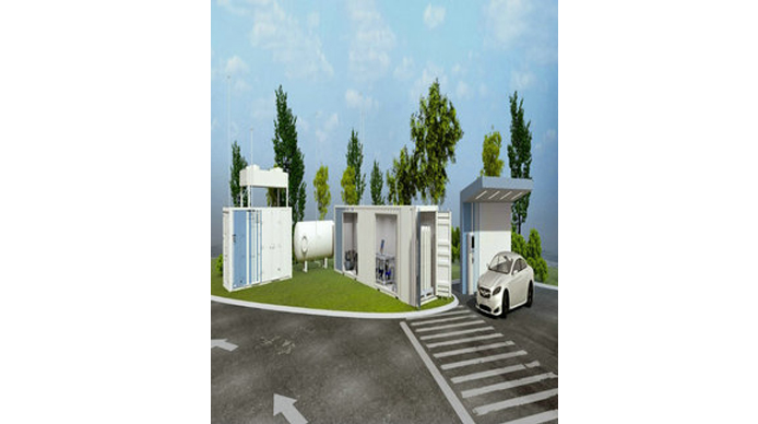 On-site hydrogen generation and refueling station