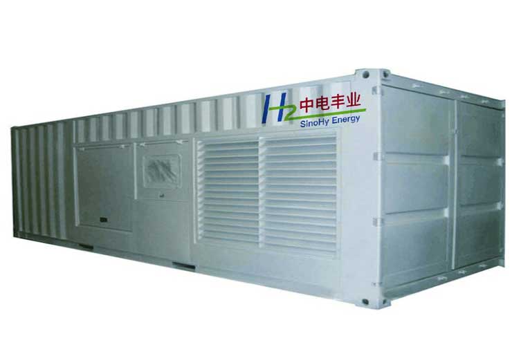 Solar hydrogen generation, energy storage and power generation (fuel cell) project